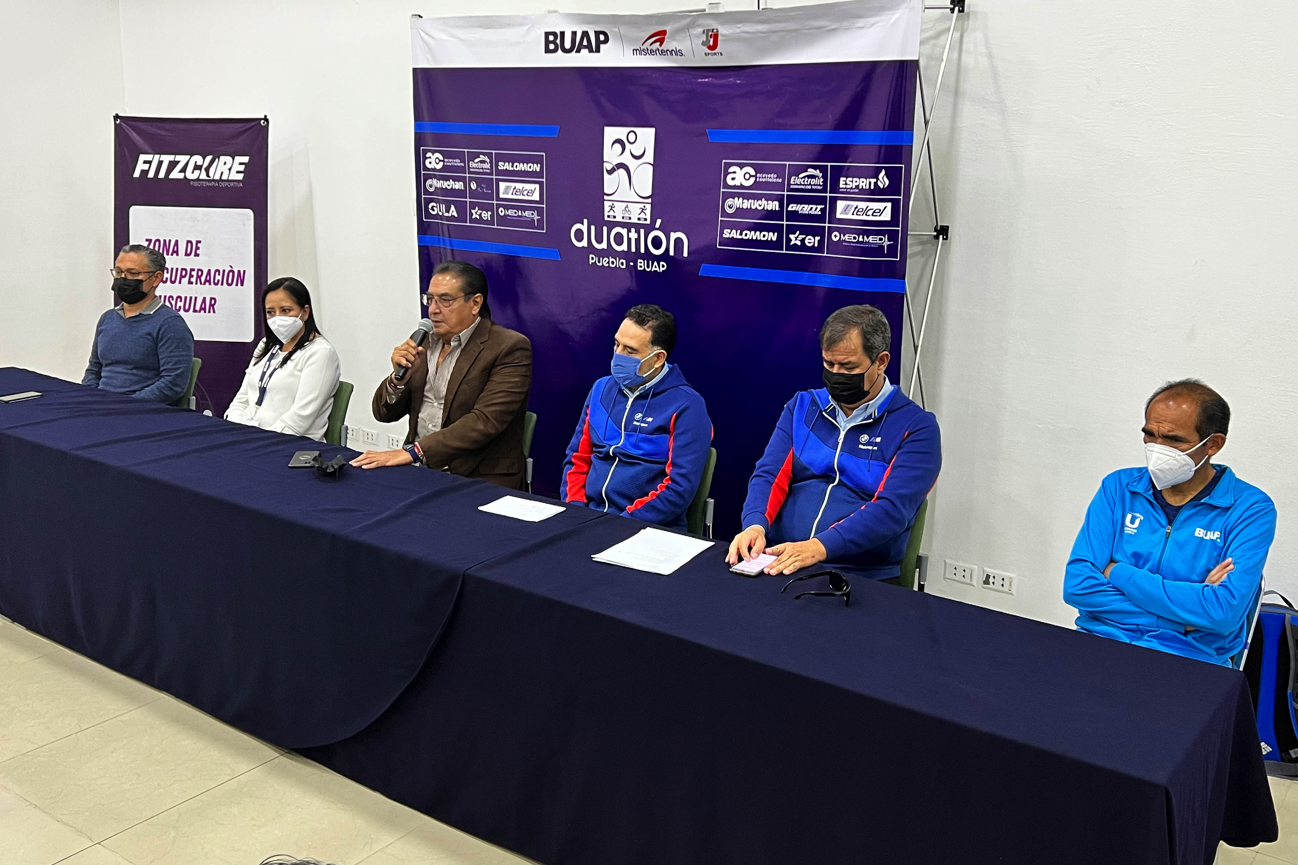 Presentan Duatlón Buap Mistertennis Puebla 2023 | Boletines BUAP